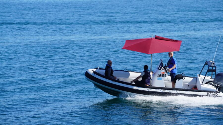 Why You Must Have a Heavy Duty Boat Umbrella - Born Again Boating